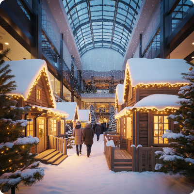 더현대 서울 크리스마스 빌리지 예약 가상이미지