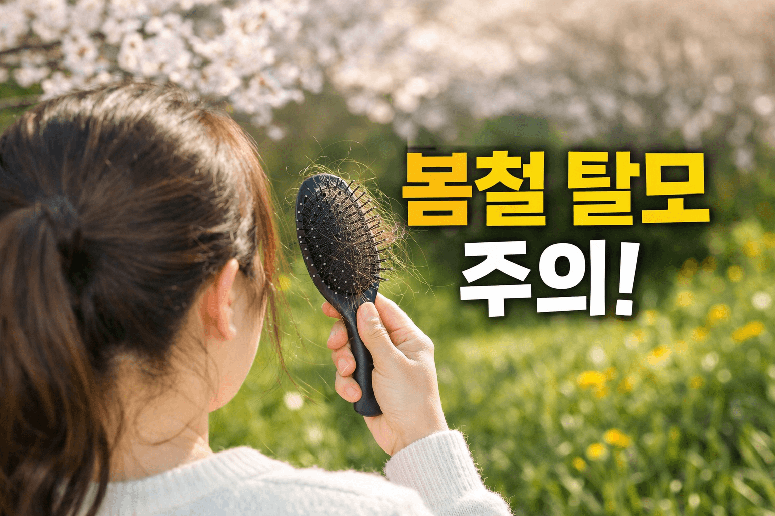 봄철 탈모 심해지는 사람들의 공통점, 당신도 해당될 수 있습니다