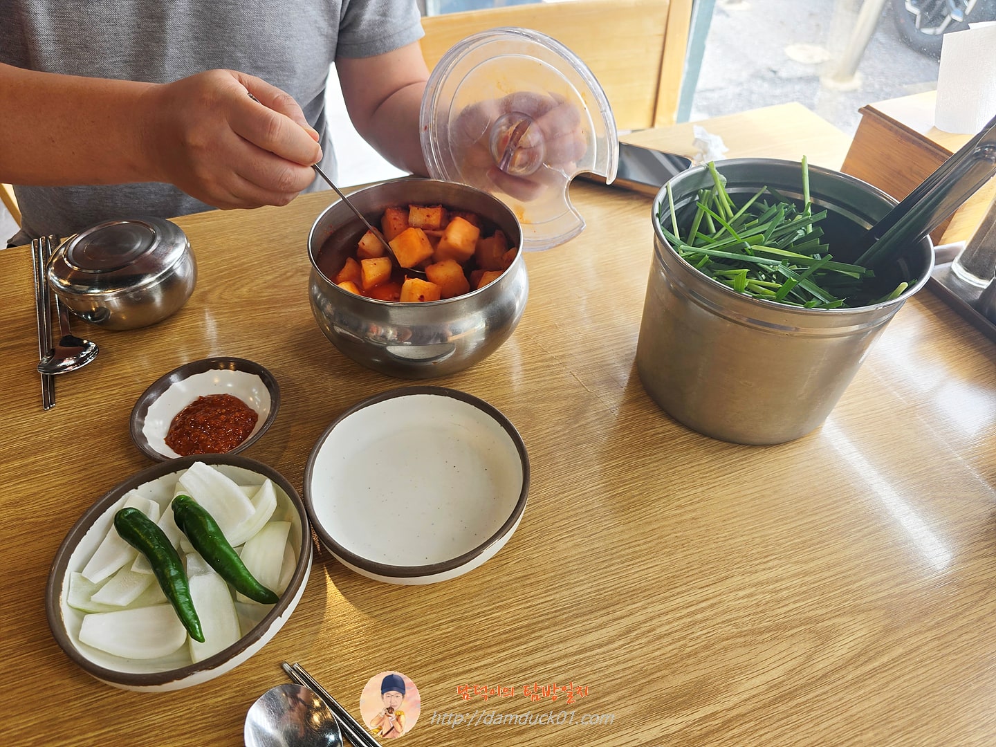 찹쌀순대 만드는집 서판교점 반찬