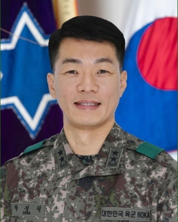 박정택 수도군단장의 군 경력