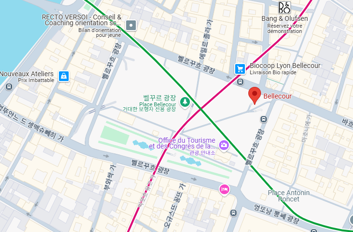 벨꾸르 광장 가는법