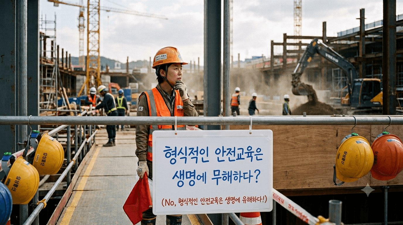 형식적인 안전교육의 무서움
