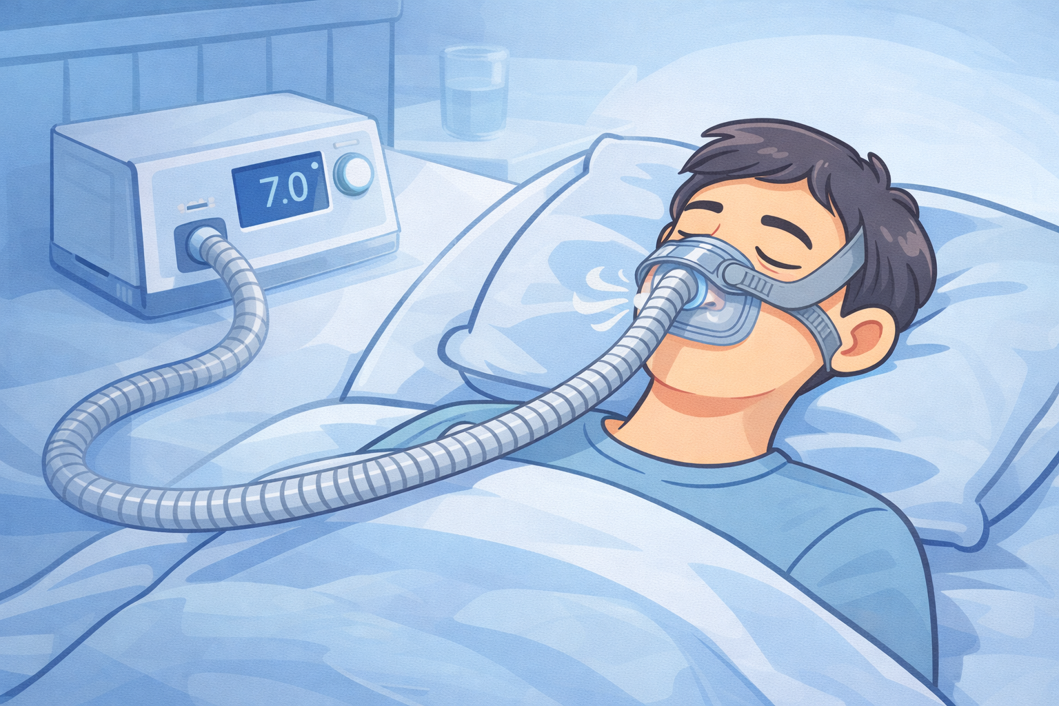 코골이 비강확장기 수면무호흡 양압기 CPAP