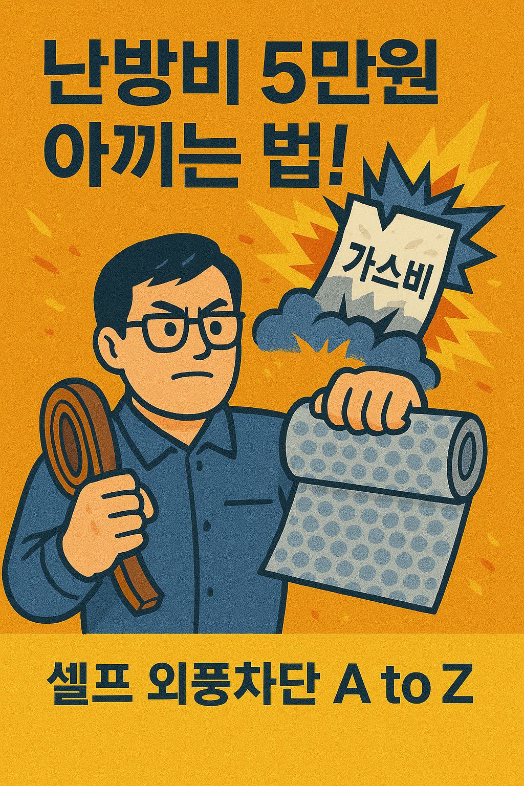 난방비 5만 원 아끼려다 20만 원 '난방비 폭탄' 맞습니다. 모르면 손해 보는 '셀프 외풍차단