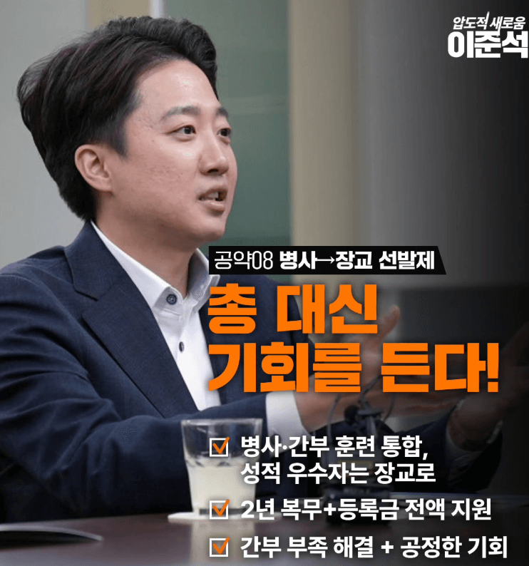 이준석 대선 후보 대통령 선거 공약