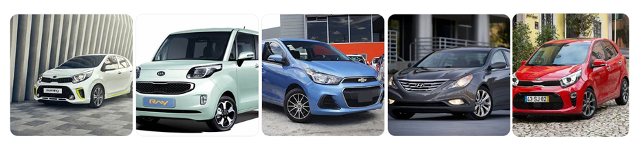 저렴한 중고차 TOP 5