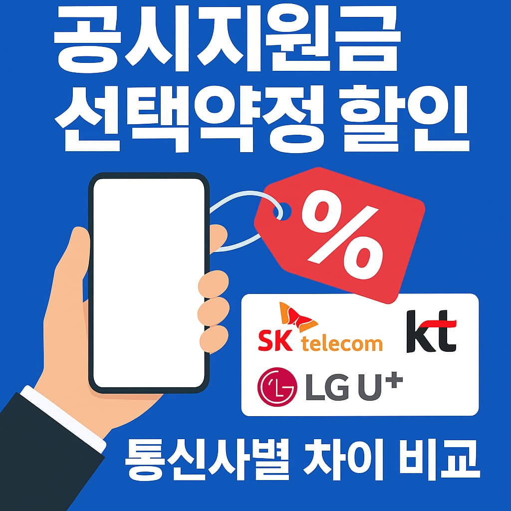 공시지원금 VS 선택약정