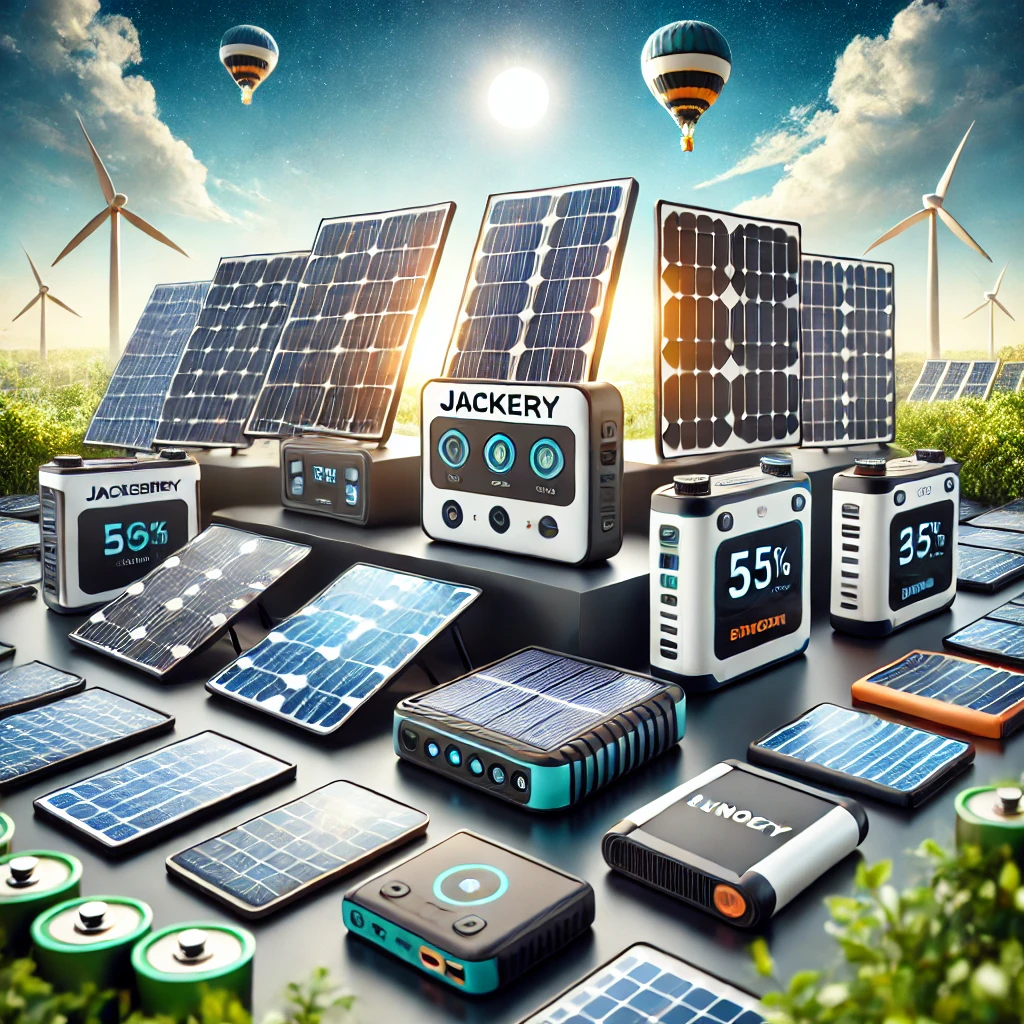 가성비 좋은 미니 태양광 패널 &amp; 휴대용 배터리 비교