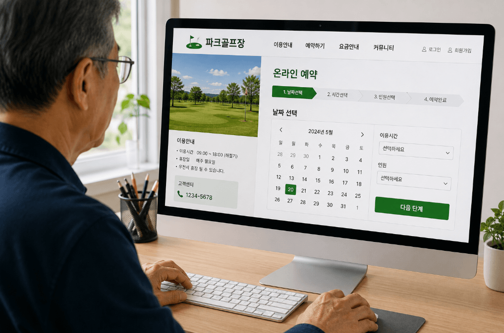 전북 죽산면 파크골프장 예약 방법과 이용요금 총정리