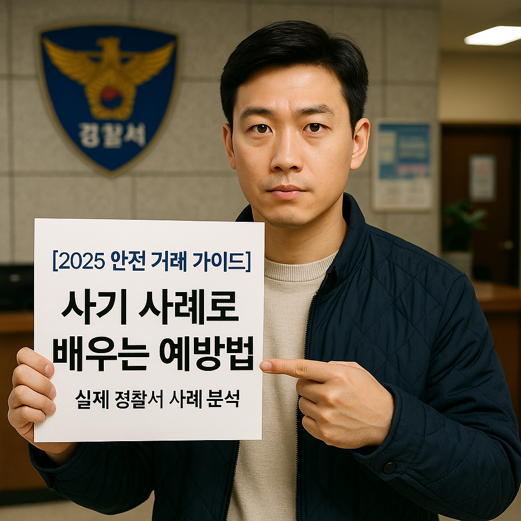 [2025 안전 거래 가이드] 사기 사례로 배우는 예방법 ｜ 실제 경찰서 사례 분석