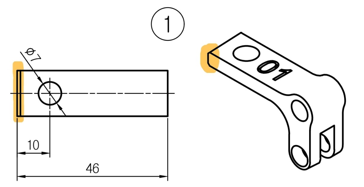 3D프린터운용기능사 공개도면 7번 만들어보기