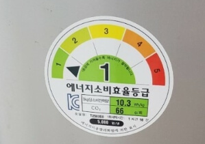 1등급 난방제품 사용