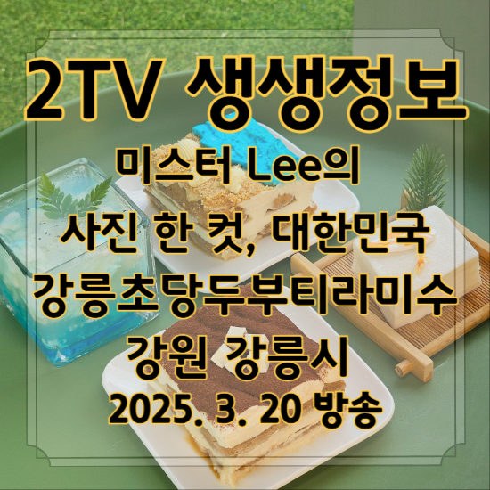 2TV 생생정보 미스터 Lee