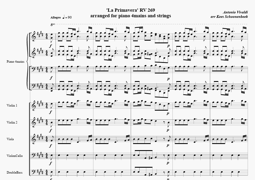 비발디 <사계 중 '봄' La Primavera> - 자연의 순환과 생명의 리듬