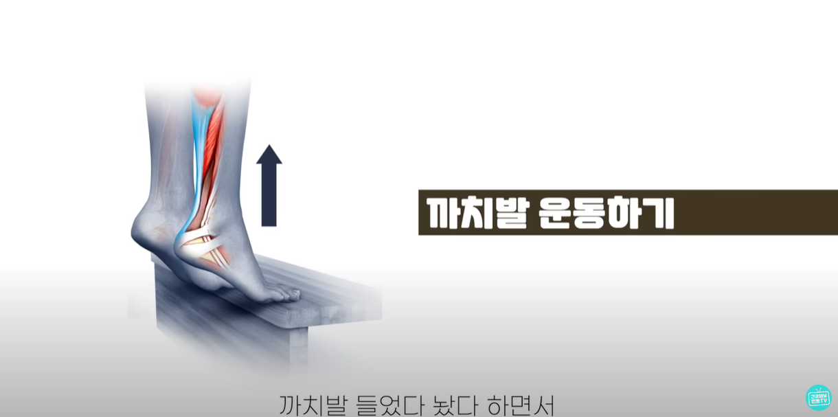 까지발 운동하기