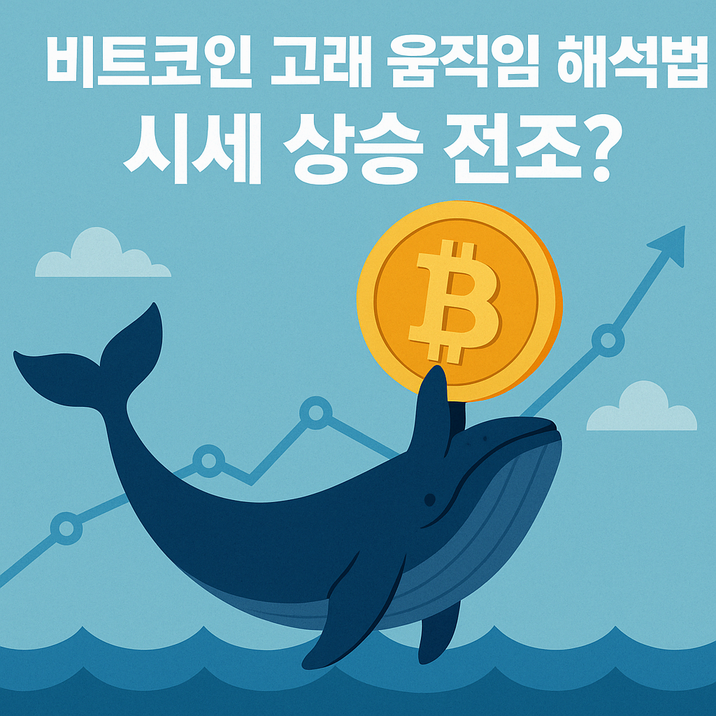 비트코인 고래 움직임 분석법: 시세 상승 전조 신호일까?