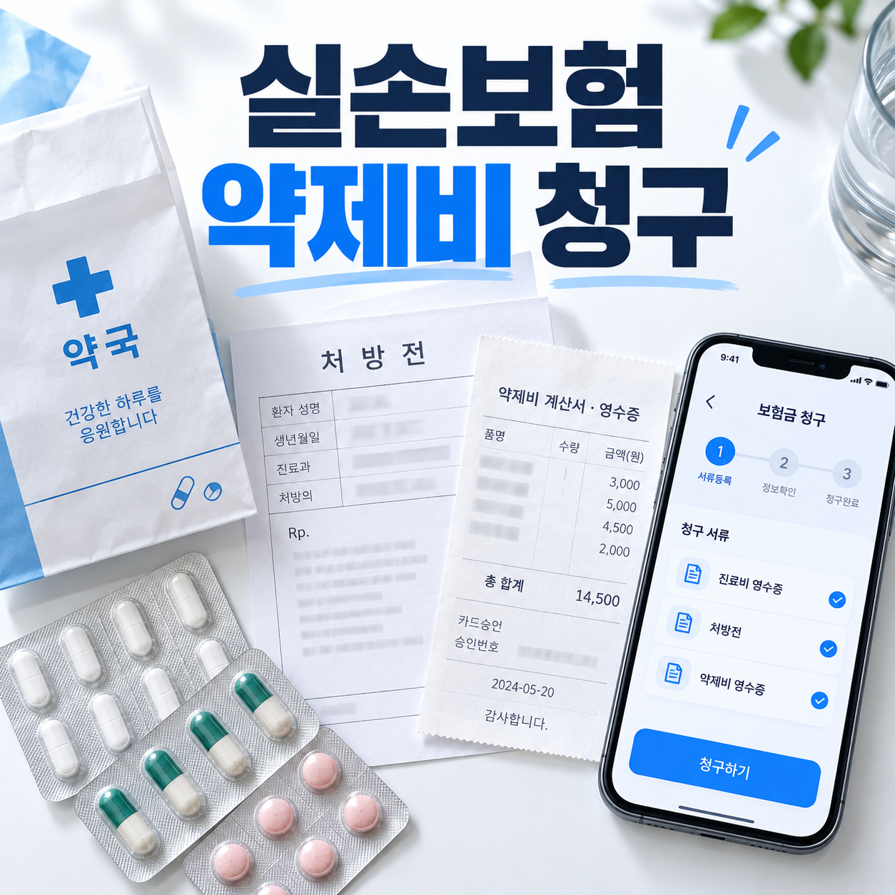실손보험 약제비 청구 방법