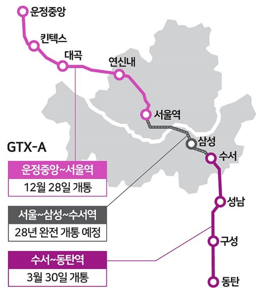 GTX-A 노선