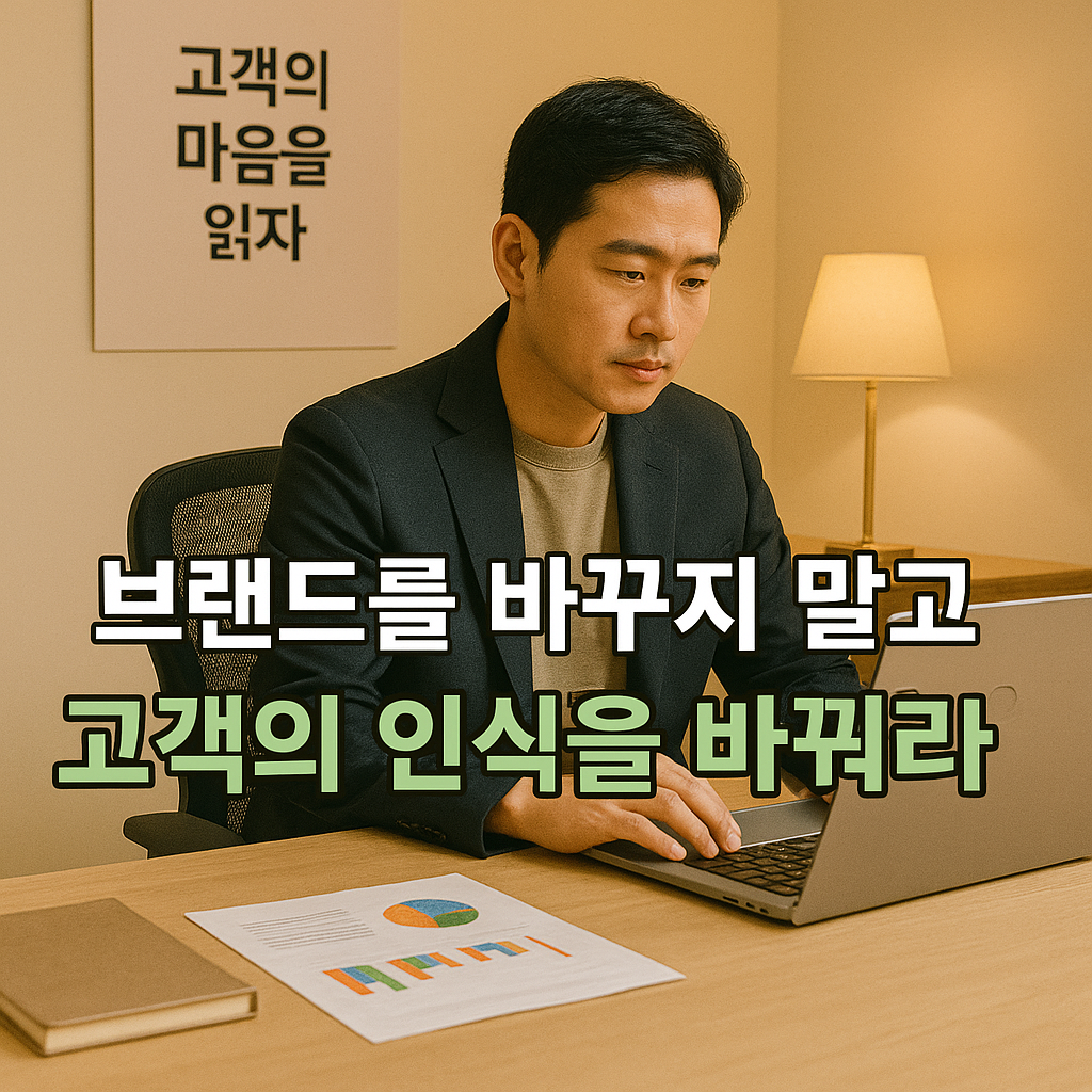 고객 인식을 바꾸는 브랜드 전략 검토