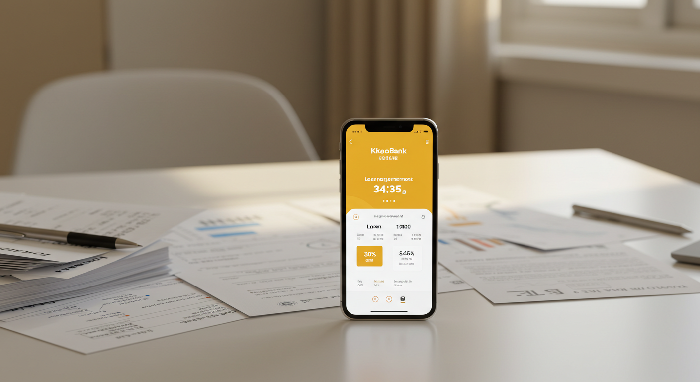 카카오뱅크 대출&amp;#44; 변동금리&amp;#44; 중도상환 수수료