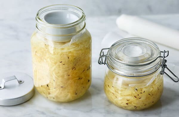 숙성하는 사워크라우트 사진