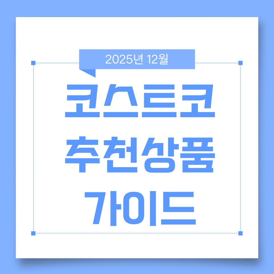코스트코 추천상품 알아보기(12월)