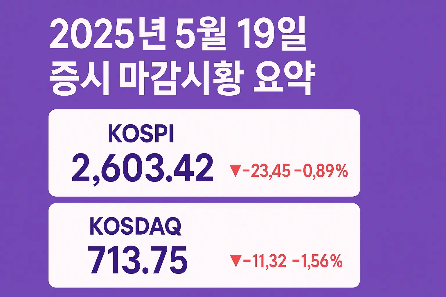 KRX_마감시황