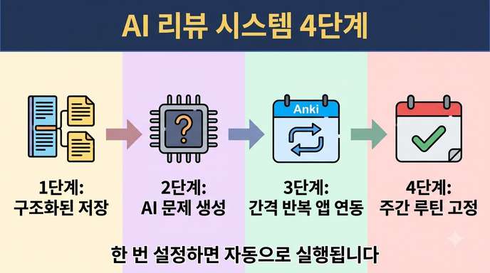 AI 복습 시스템 4단계