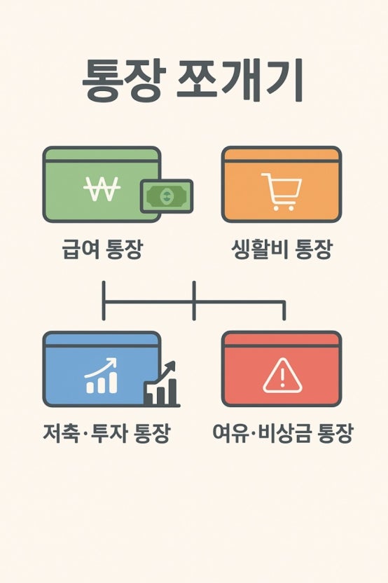 통장 쪼개기 방법 완벽 가이드