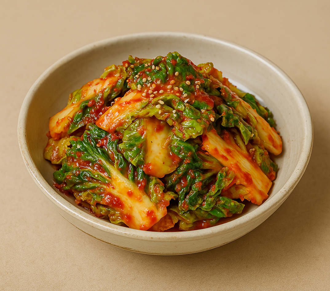 아삭하고 상큼한 맛이 매력적인 봄 제철 반찬 봄동겉절이 한 그릇