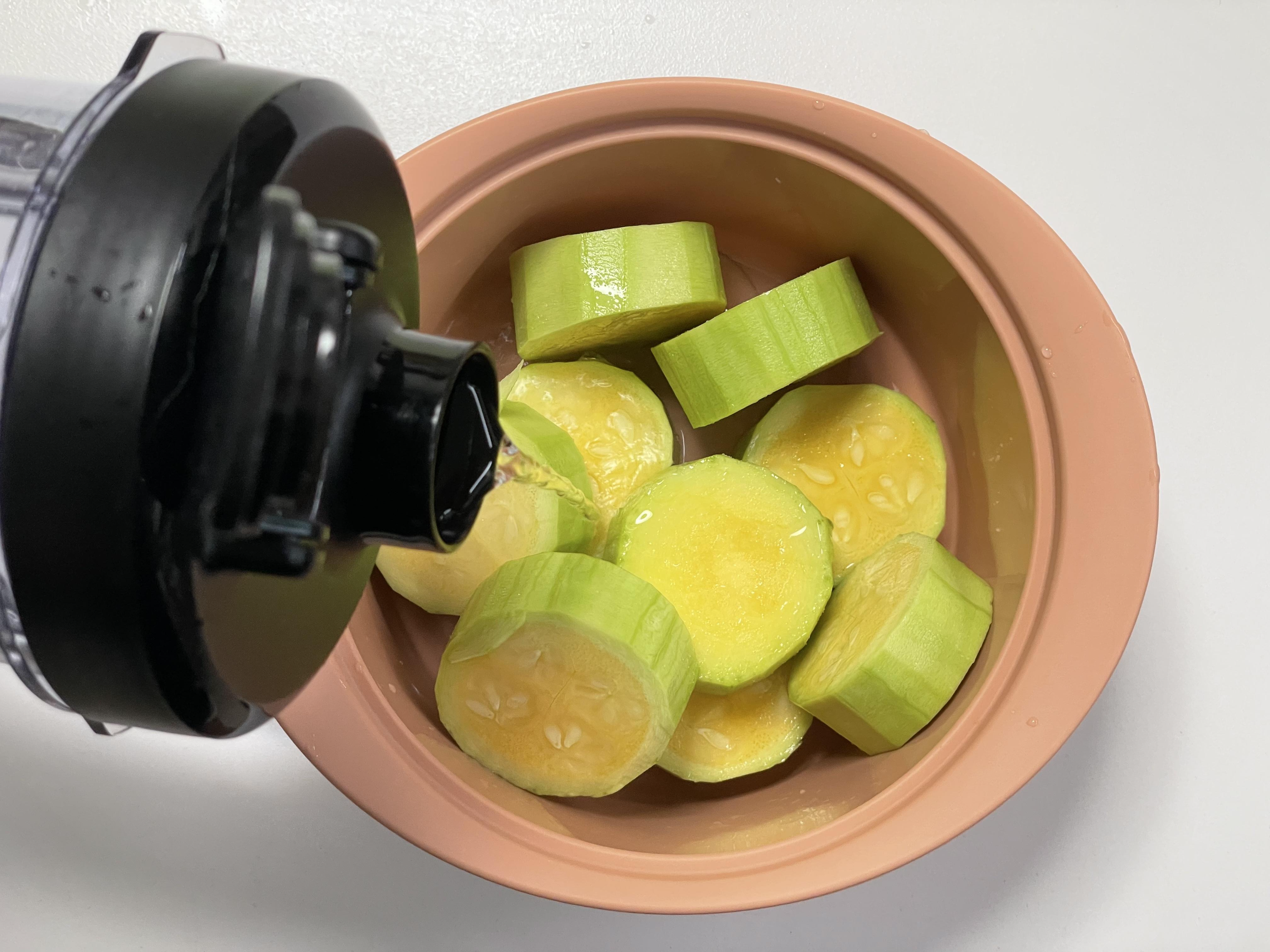 초기, 중기 이유식 애호박 토핑 큐브