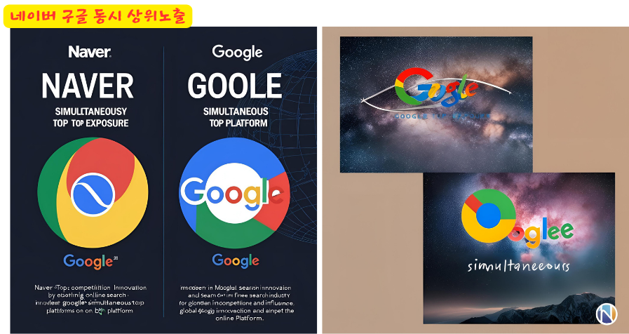 네이버 구글 동시 상위노출,