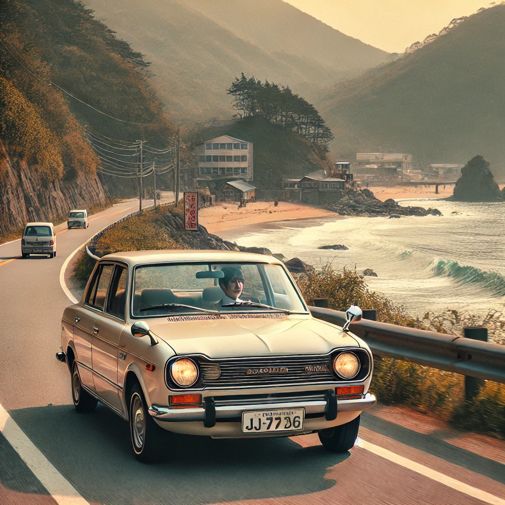 과거 대한민국 자동차 트렌드를 보여주는 이미지