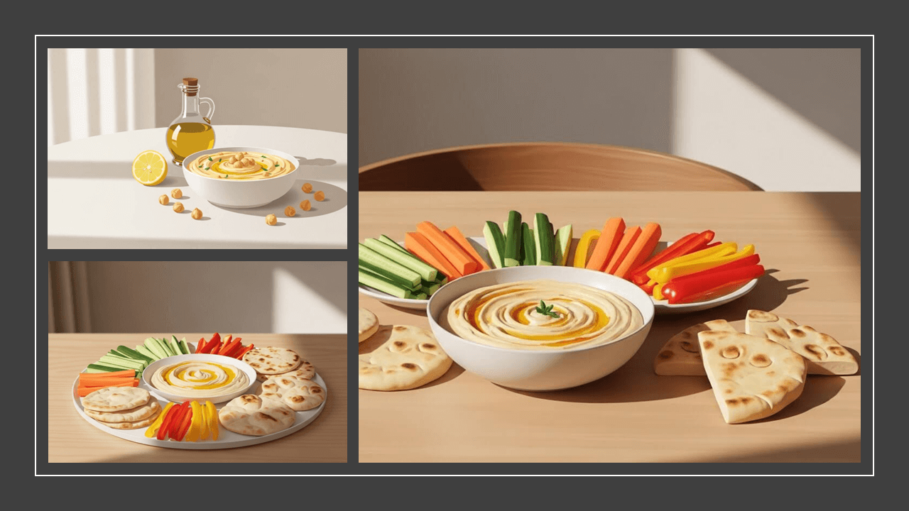 후무스 만드는 법 (재료, 만드는 단계, 꿀팁)