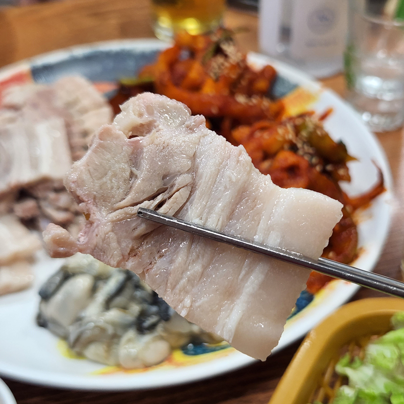 보쌈-고기