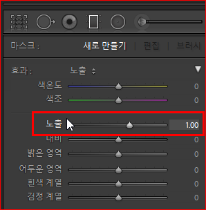선택적 노출 보정