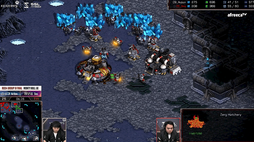 SSL 스타리그 D조 최종전 뮤탈대비