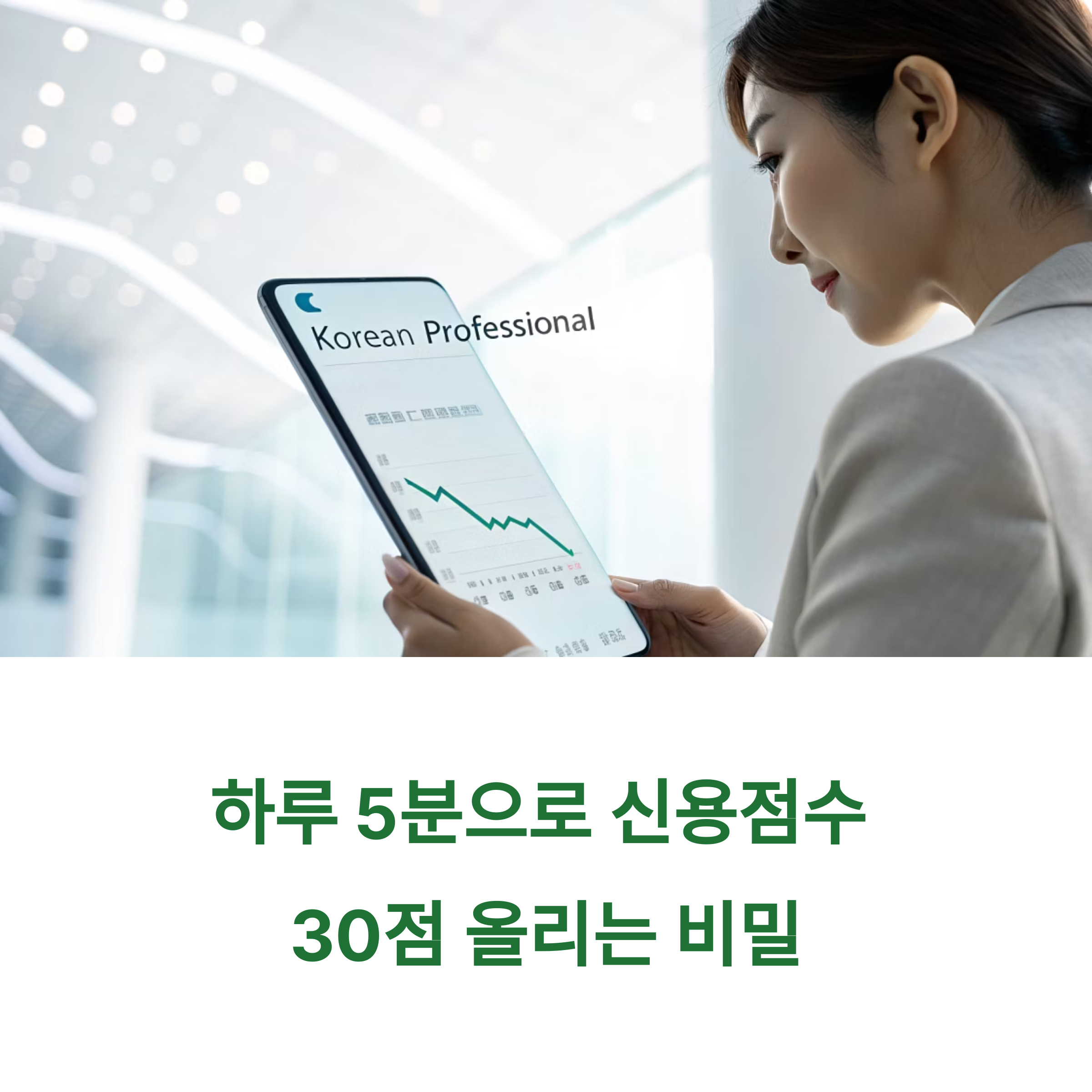 하루 5분으로 신용점수 30점 올리는 2025년 실전 전략