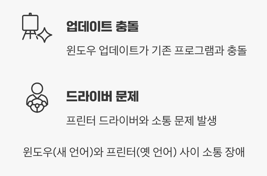 업데이트가 왜 이런 문제를 일으킬까?