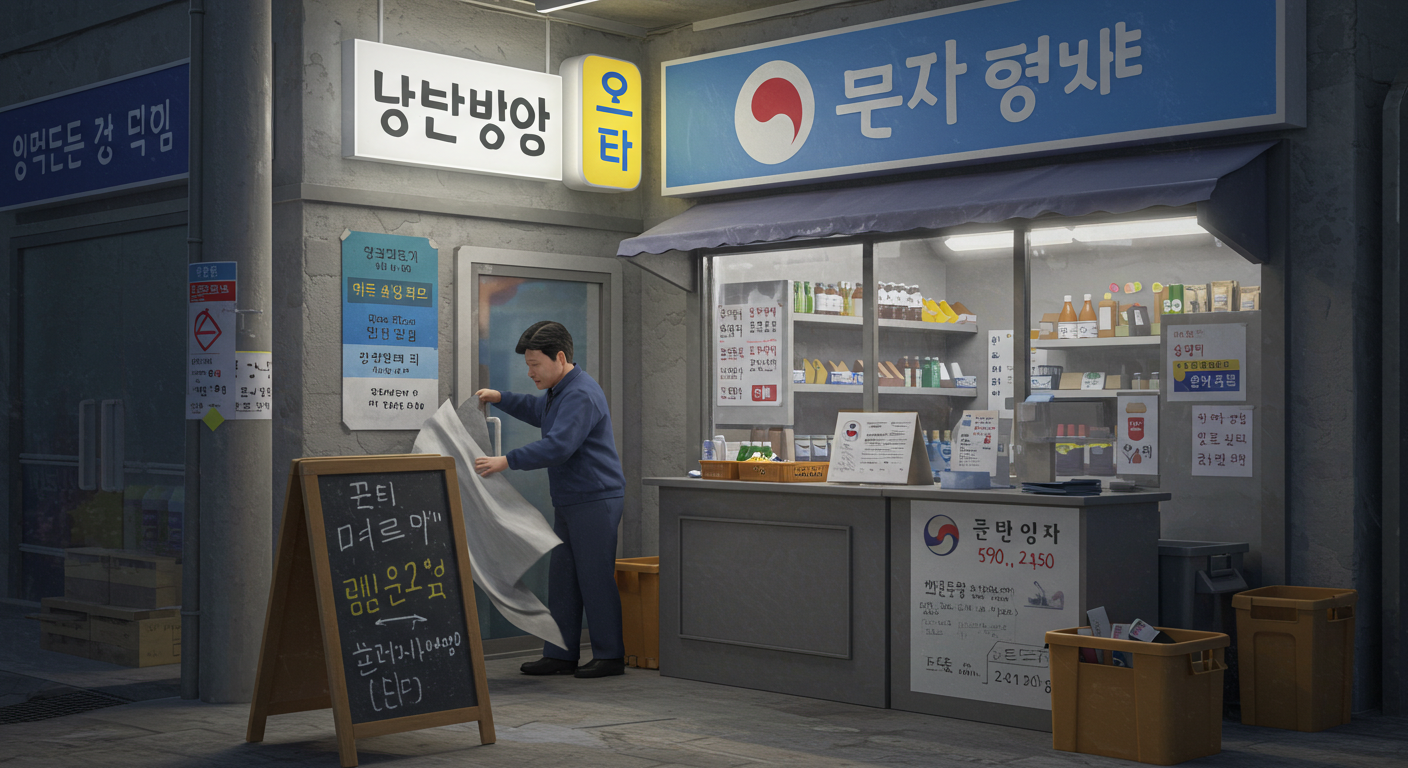 동일 업종 재개&amp;#44; 업종 전환