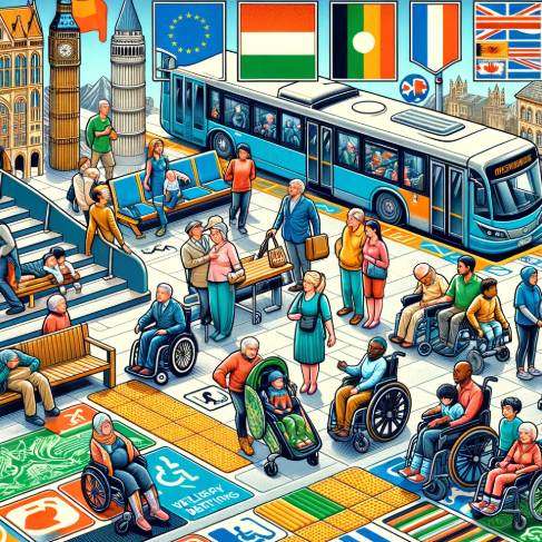 교통 약자 복지 분석 : 법 제도, 인프라 비교, 해결책 관련 사진