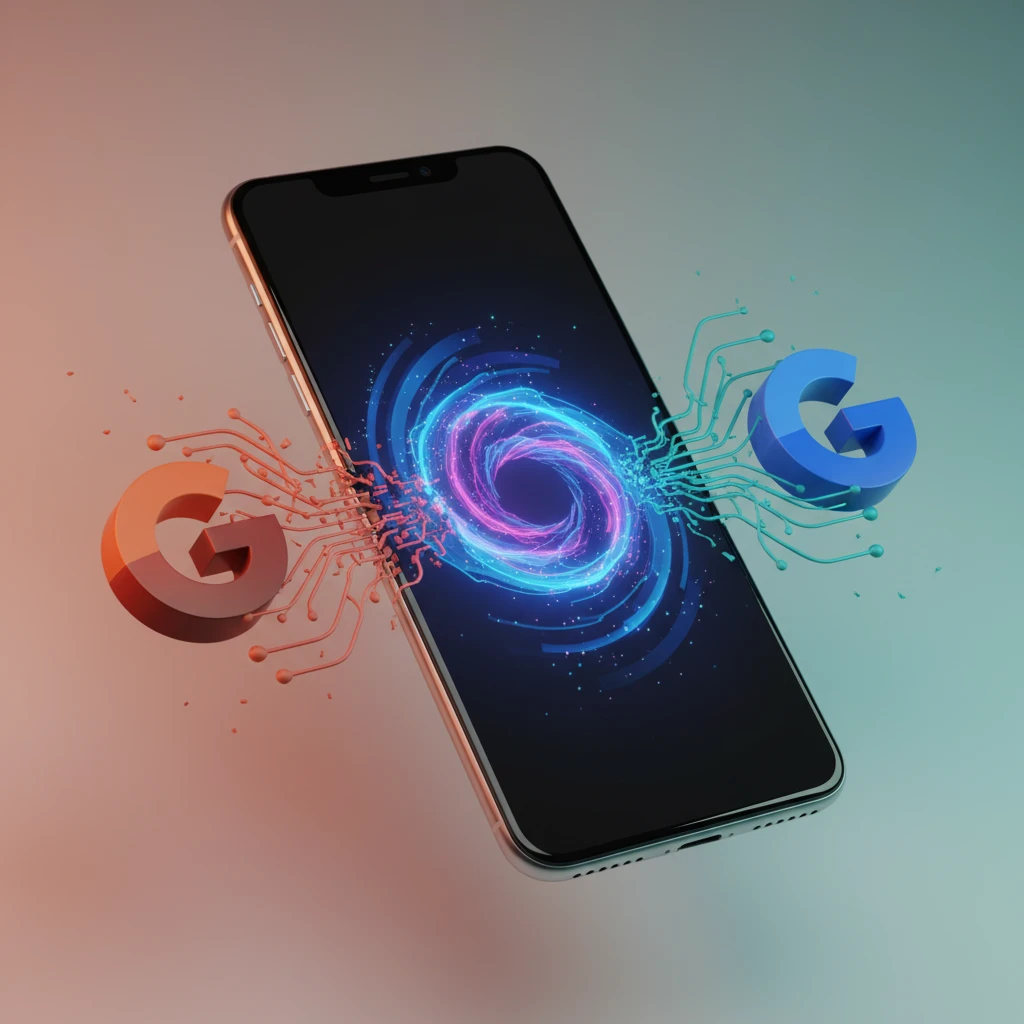 스마트폰 날짜 시간 설정으로 플레이스..