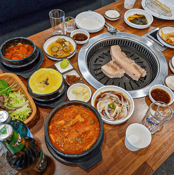 양주 맛집 "돼지만왕소금구이" 음식 사진