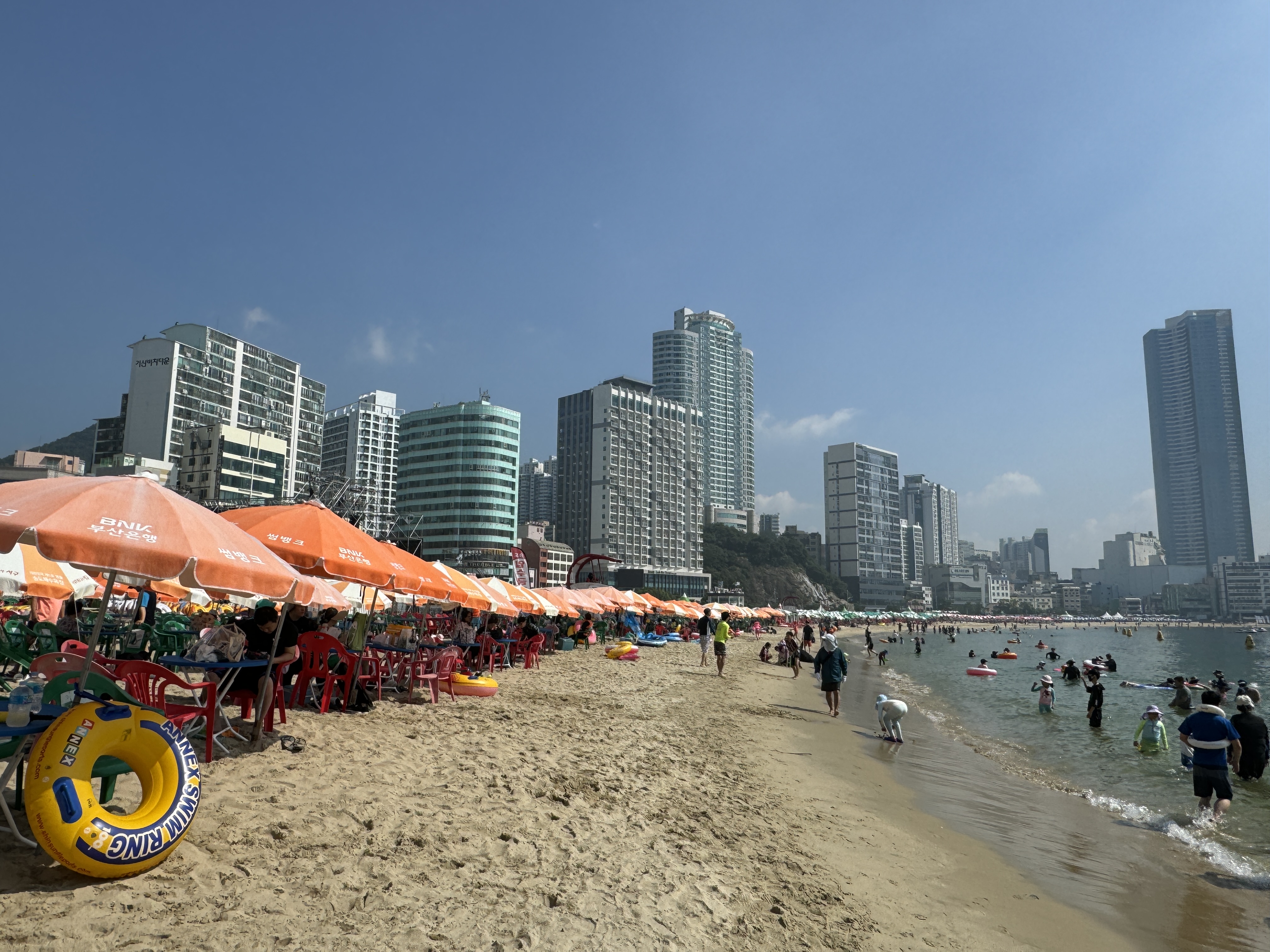 부산-송도해수욕장-유료-파라솔-구역