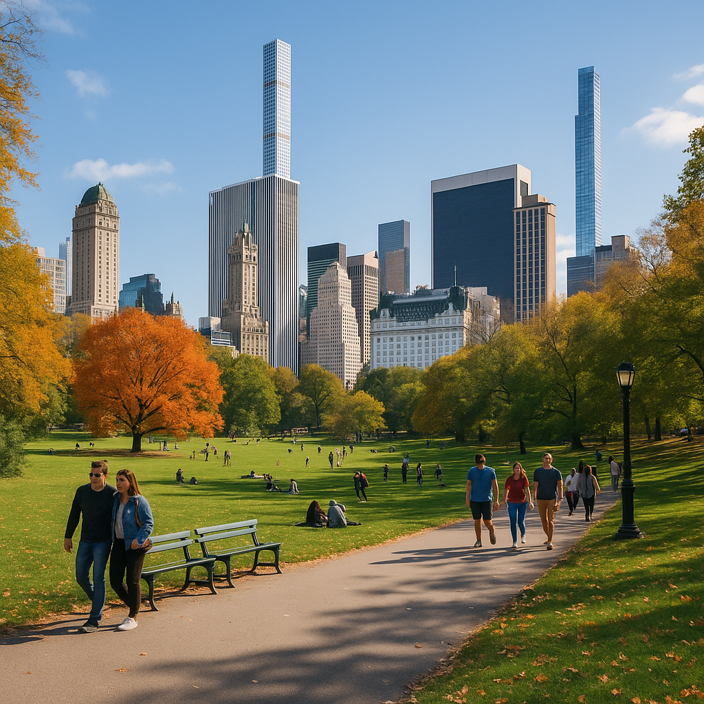 뉴욕 센트럴파크 관련 사진