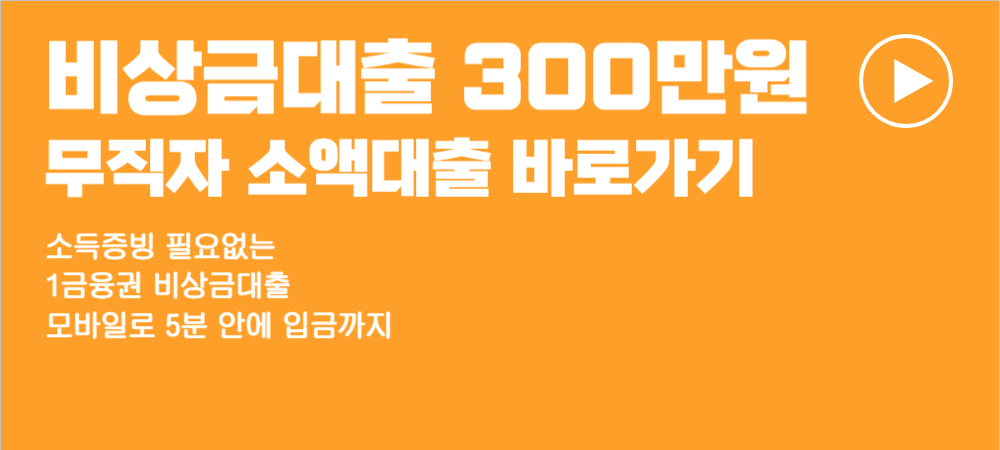 비상금대출중복