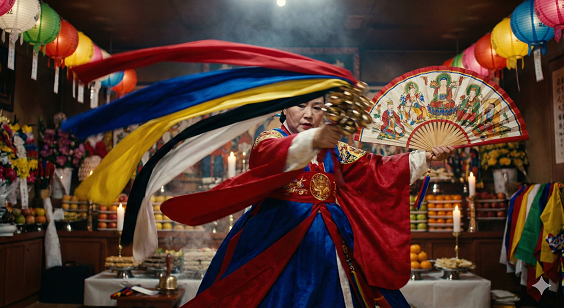 무당의 방울소리