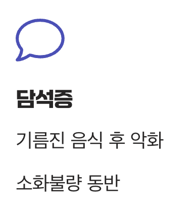 묵직하고 더부룩한 통증, 간과 담낭의 신호