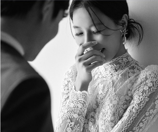 차청화 결혼사진