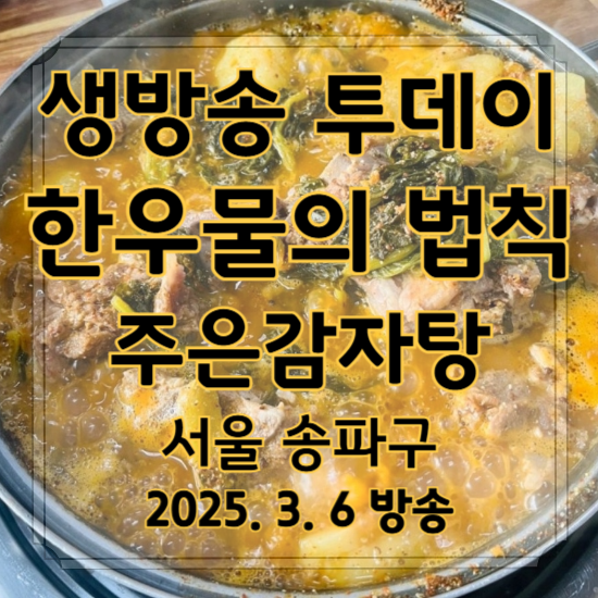 생방송 투데이 한우물의 법칙